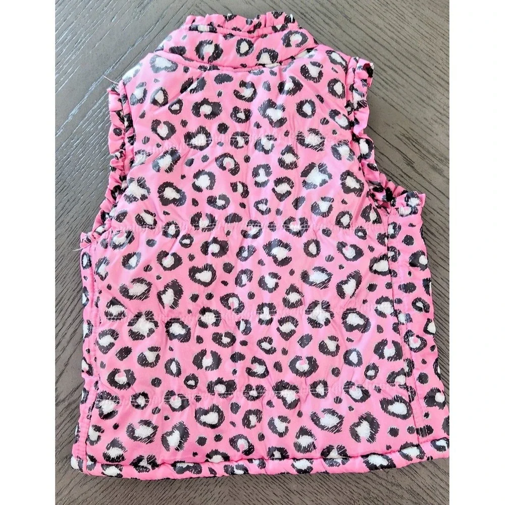 Nickelodeon Dora the Explorer Puffer Vest Girls 3T • Vintage Pink Outerwear